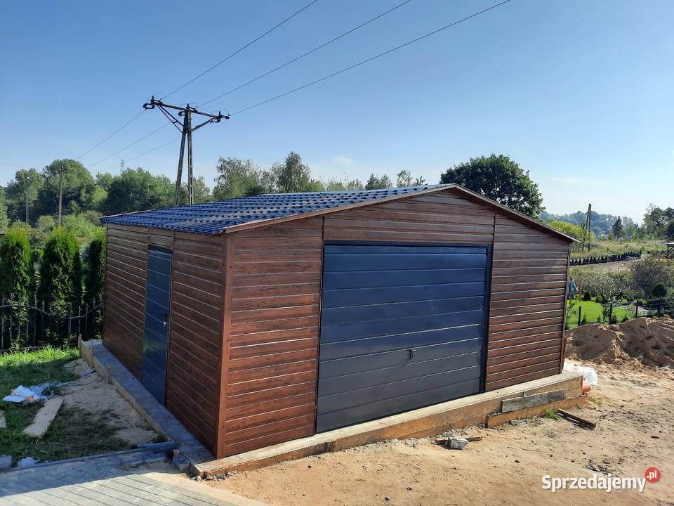 Garaż Blaszany 5x5 TANIO Blaszak Garaże Wiata samodzielny śląskie
