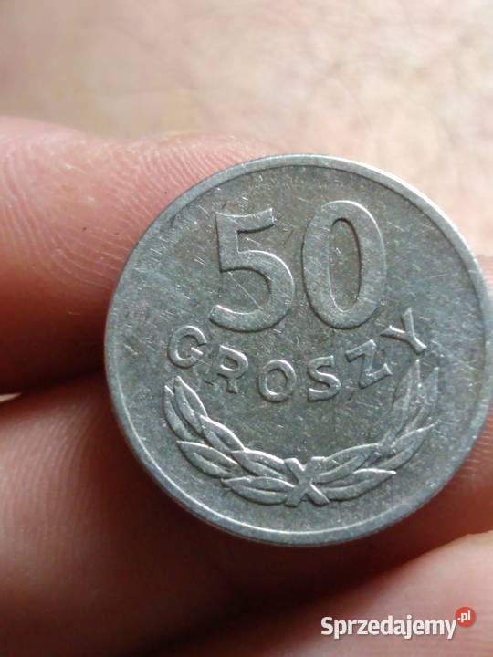 Sprzedam monete 50 gr 1949 r mala skretka lubelskie Chełm