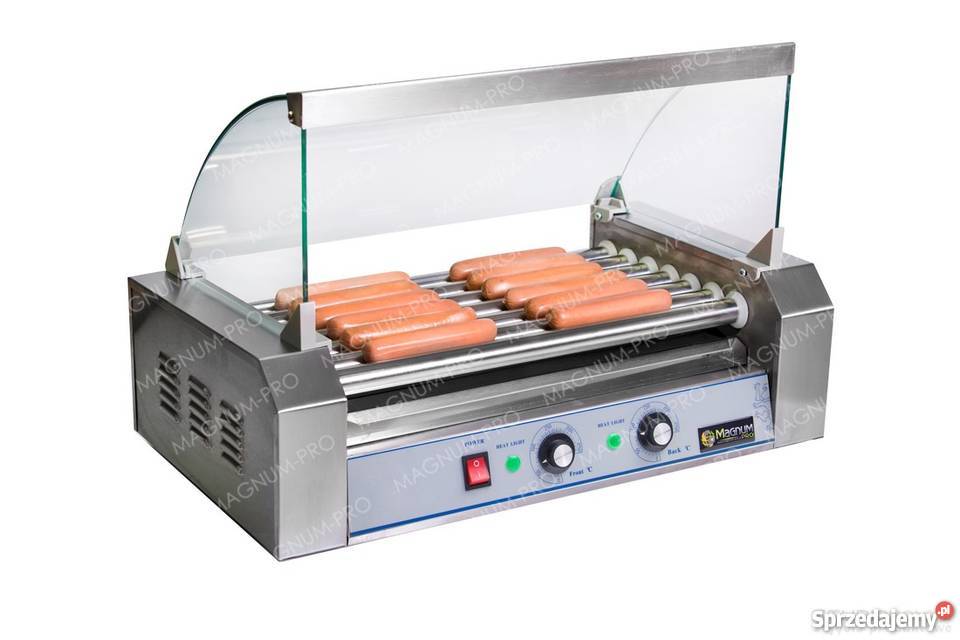 Podgrzewacz rolkowy do parówekhot dogów7 rolek Poczesna