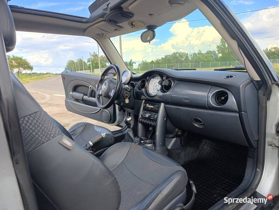 Mini Cooper R50 16 benzyna srebrny mazowieckie Grodzisk Mazowiecki