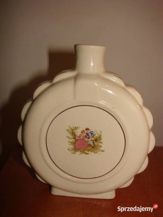 okrągła butelka dekoracyjna Pruszcz Gdański