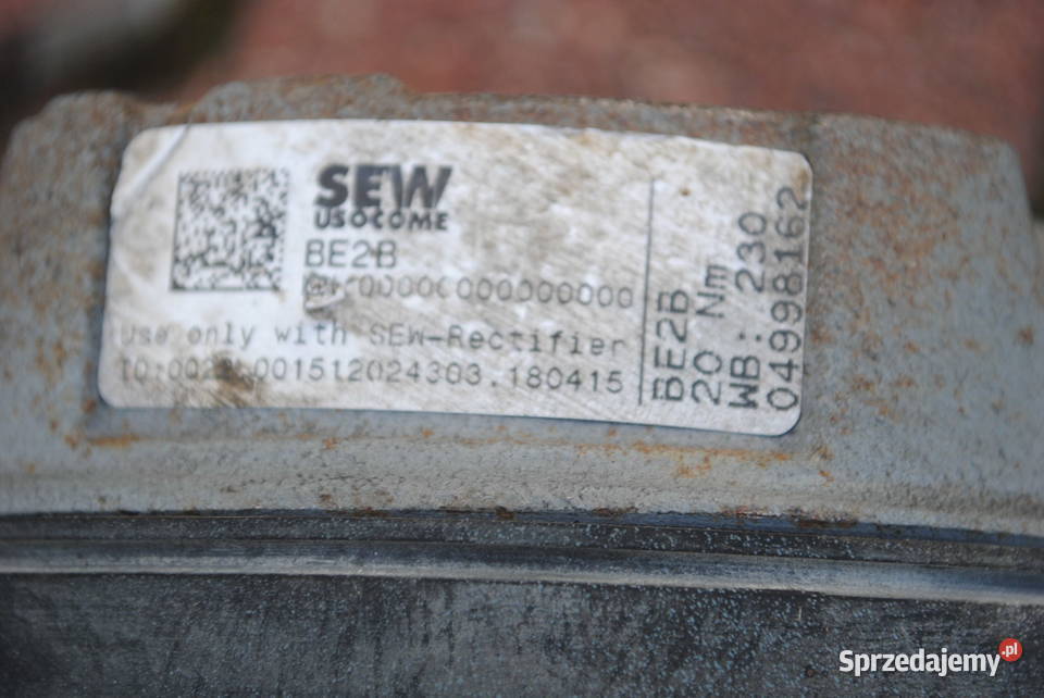 HAMULEC silnika elektrycznego BE2 230V Firmy SEW Kargowa