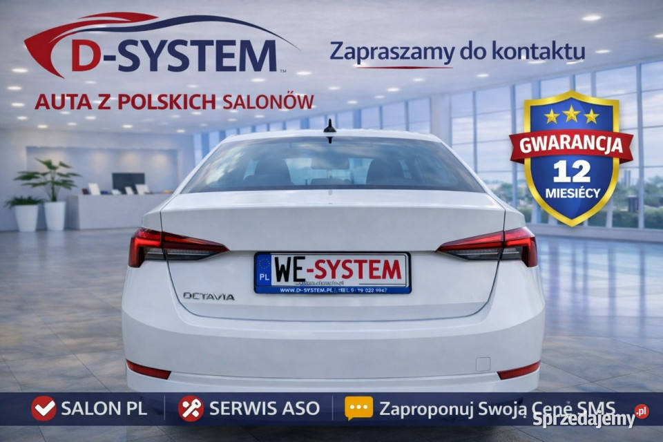 koda Octavia 2021 Salon Polska 1Właściciel nieuszkodzony Białystok