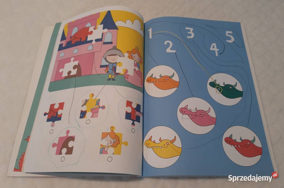 Książeczka z zadaniami Activity book Zebra Książki dla dzieci śląskie Czeladź