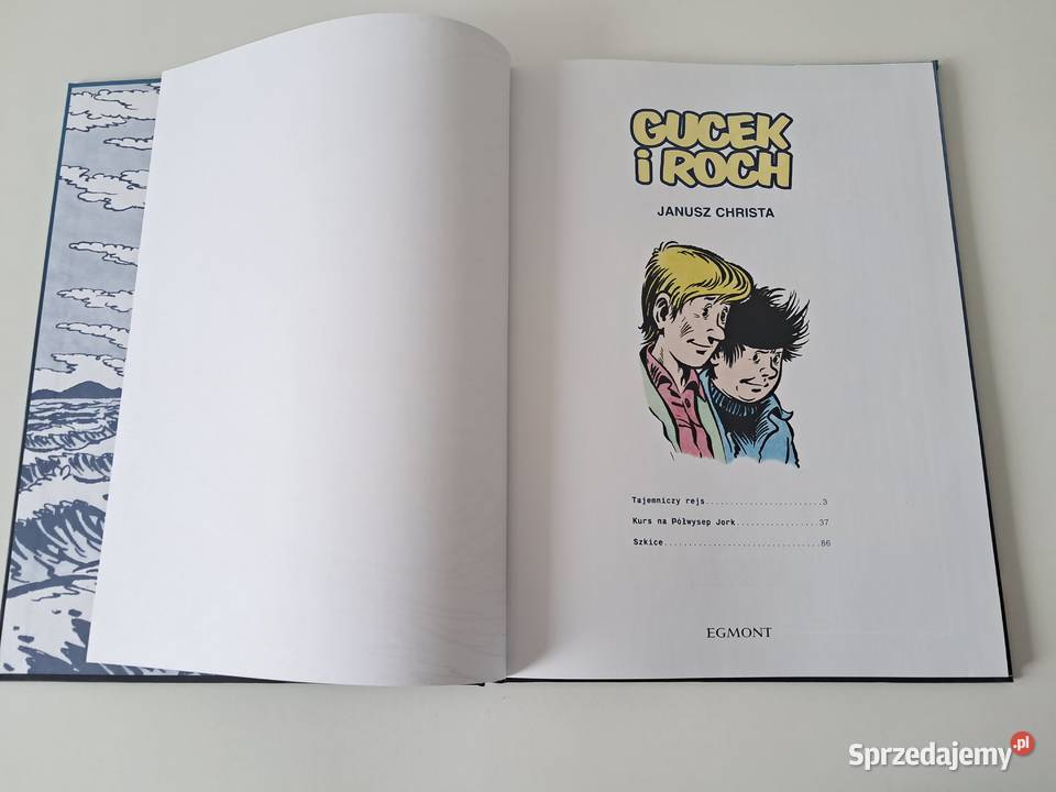 Książkakomiks Gucek i Roch J Christa do Kraków