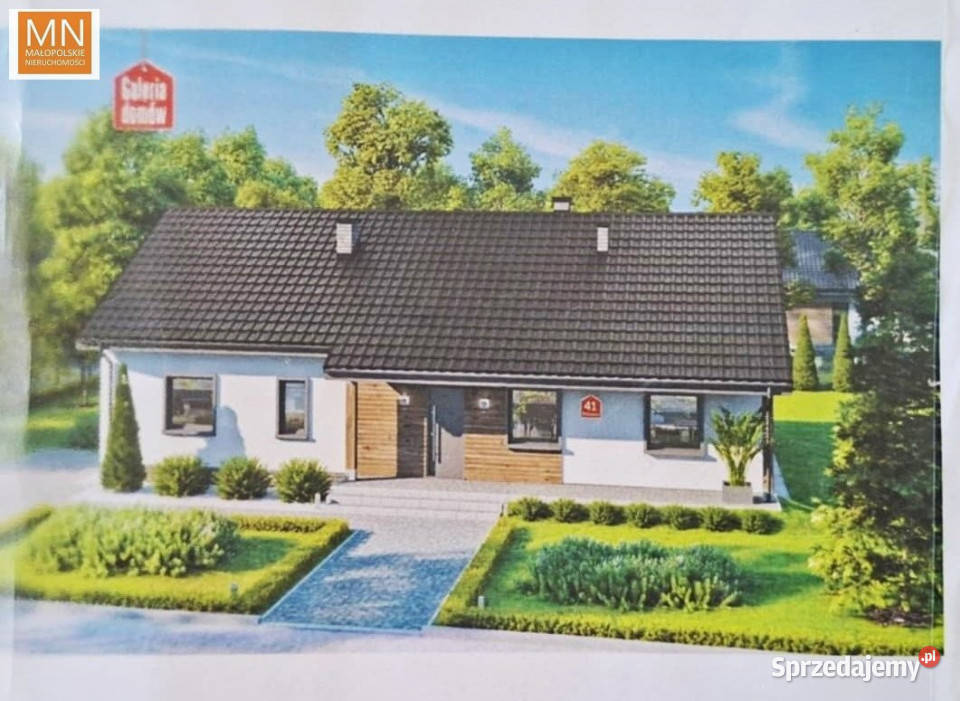 sprzedaży gruntu 1600m2 Kocmyrzów 41m