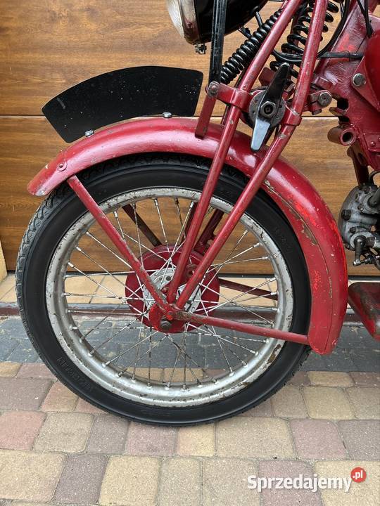 Oryginalne Moto Guzzi Super Alce 500 1946 Żychlin
