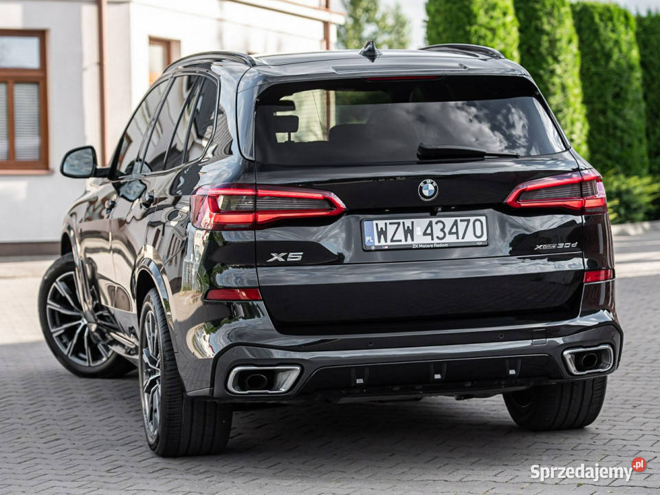 BMW X5 MPakiet Shadowline Super Stan Serwisowana czujnik zmierzchu Zwoleń