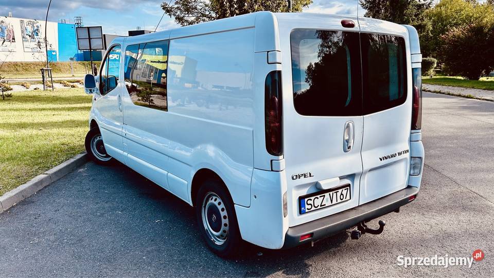 Opel Vivaro Long 6 osobowy brygadówka Trafic 1900cm3 śląskie Jaworzno