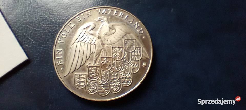 Stare monety Medal Niemcy 75 Numizmatyka Lesko