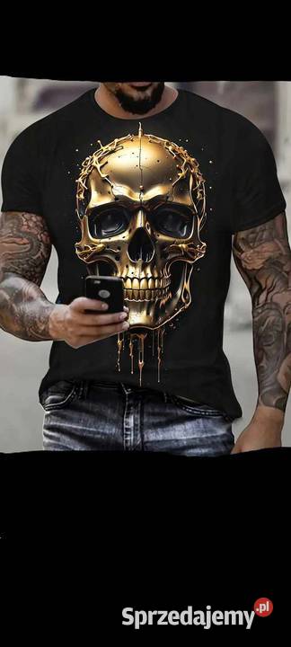 bluzka nadruk 3d XL 2XL Odzież codzienna Wałbrzych