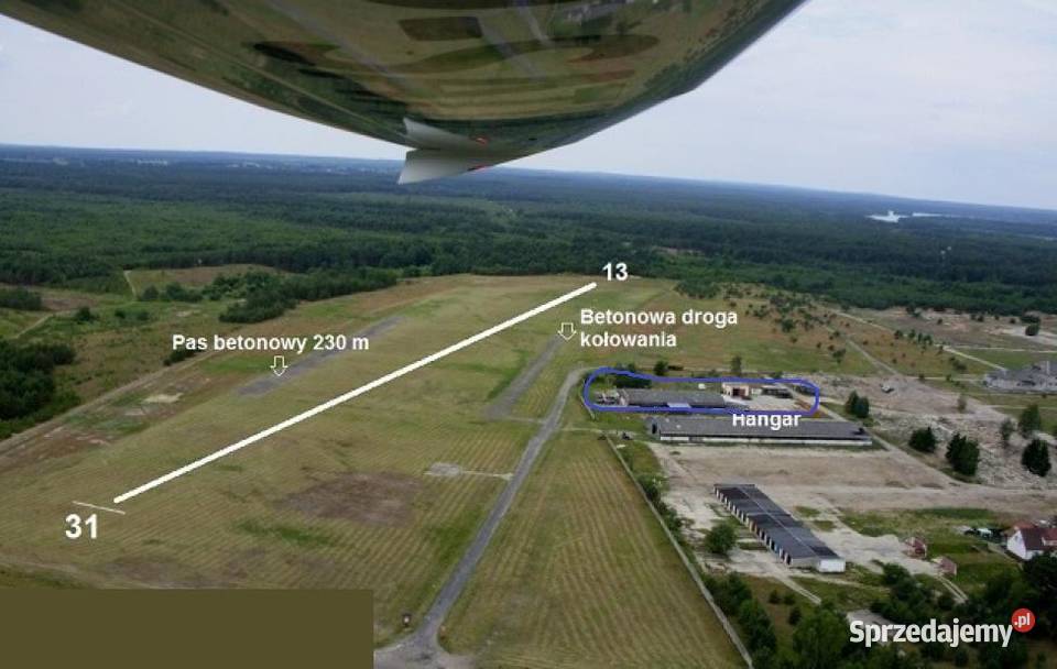 Hala 856 m lotnisku Borne Sulinowo LICYTACJA 611