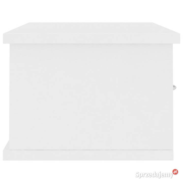Półka ścienna biała 60x26x185 materiał Półki Warszawa