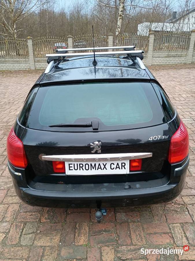 zadbany Peugeot 407 SW manualna Samochody osobowe śląskie Ruda Śląska