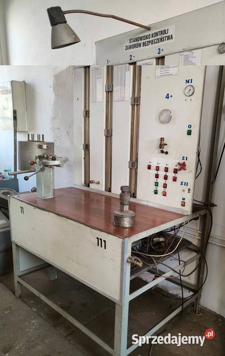 Stanowisko kontrolne zaworów bezpieczeństwa Pozostałe Zielęcice