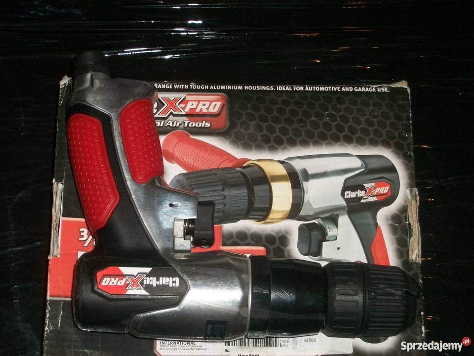 OKAZJA Wiertarkowkrętarka pneumatyczna Clarke X olejowy  Łódź