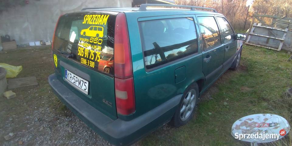 VOLVO 850 24 benzynaLPG GAZ stan OC na KRAKÓW radio małopolskie Kraków