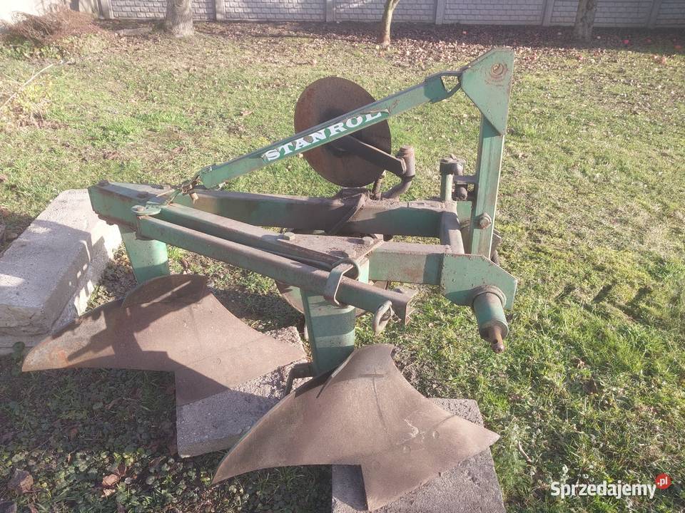 Pług dwuskibowy Łask sprzedam
