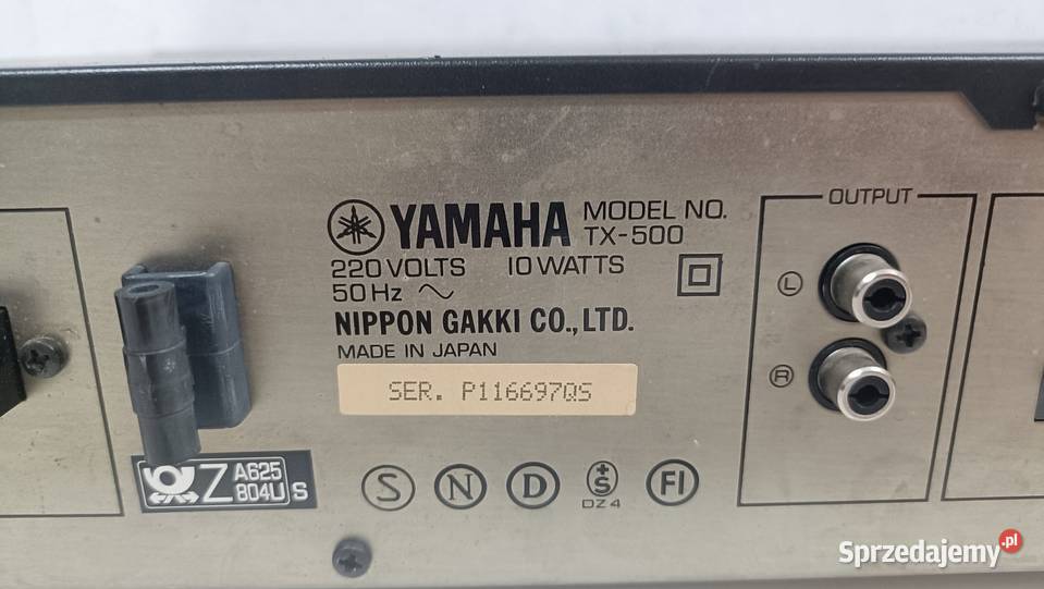 Yamaha TX500 Tuner radiowy wielkopolskie Poznań sprzedam