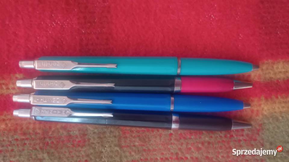 Pakiet starych długopisów ZENITHPRL Szczebrzeszyn