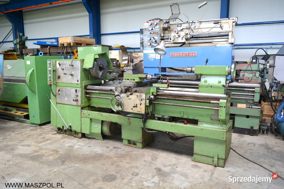 Tokarka uniwersalna TUR 63 S x 1500 fi wrzeciona Głowno