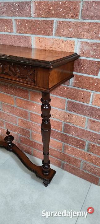 Ekskluzywna konsola przyścienna secesyjna lubuskie Łagów sprzedam