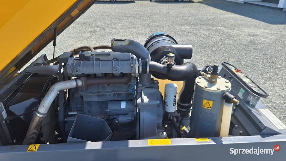 Kompresor Śrubowy Sprężarka ATLAS COPCO XAS 67 dolnośląskie Trzebnica