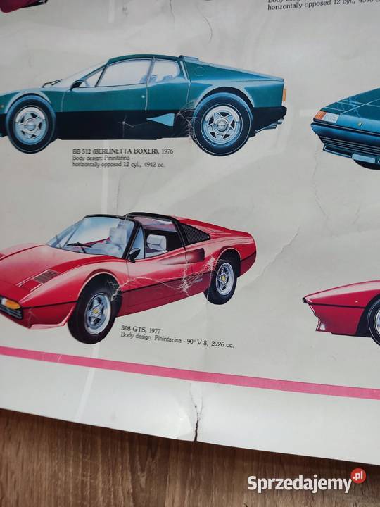 Plakat Ferrari a legend 68x98 opolskie Głuchołazy