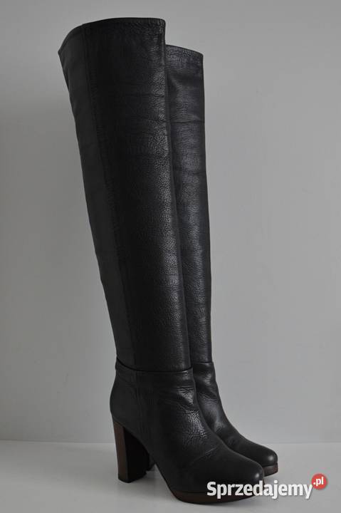 Wysokie kozaki Minelli pod kolano na wygodnym inna podlaskie Białystok