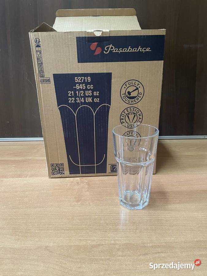 Szklanka wysoka Pasabahce Casablanca 645 ml Ustrzyki Dolne