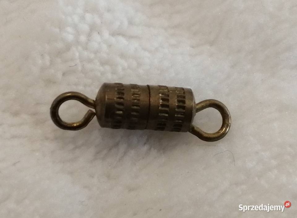 Zapięcie skręcane do łańcuszka bransoletki Czeladź