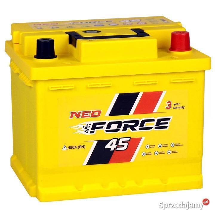 Akumulator Neo Force 45Ah 450A Zakopane sprzedam