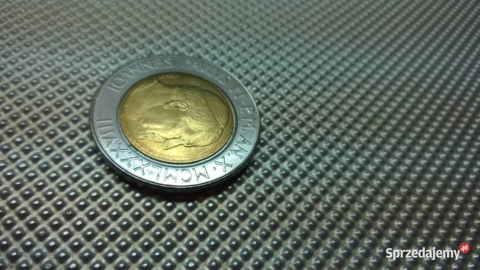 moneta Watykan 500 lirów 1988 Warszawa
