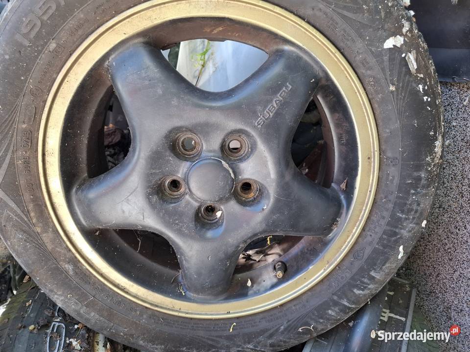 Alufelgi 15 Subaru Impreza Forester 5x100 ET55 Średnica 15" Samochodowe Skawina