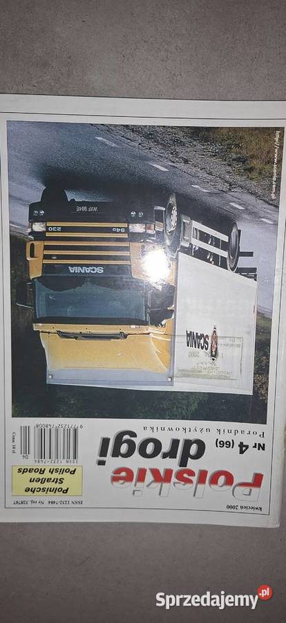 Kolekcjonerski zestaw Polskie Drogi 2000 Scania Łęczyca