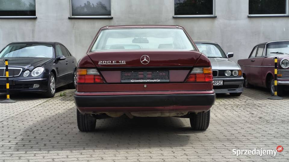 MercedesBenz W124 E200 16V 1993 Klasyk z Włoch Zgierz