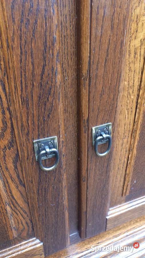 Komoda dębowa RTV Szafka pod telewizor Do Meble Gawroniec