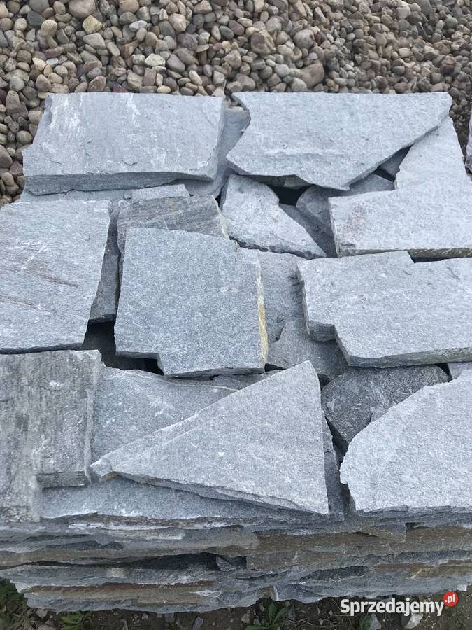 TWARDY ŁUPEK NATURALNY Kamień na Schody na Taras Warszawa