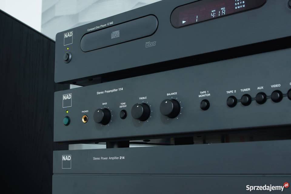 Końcówka Mocy Przedwzmacniacz CD 114 214 małopolskie