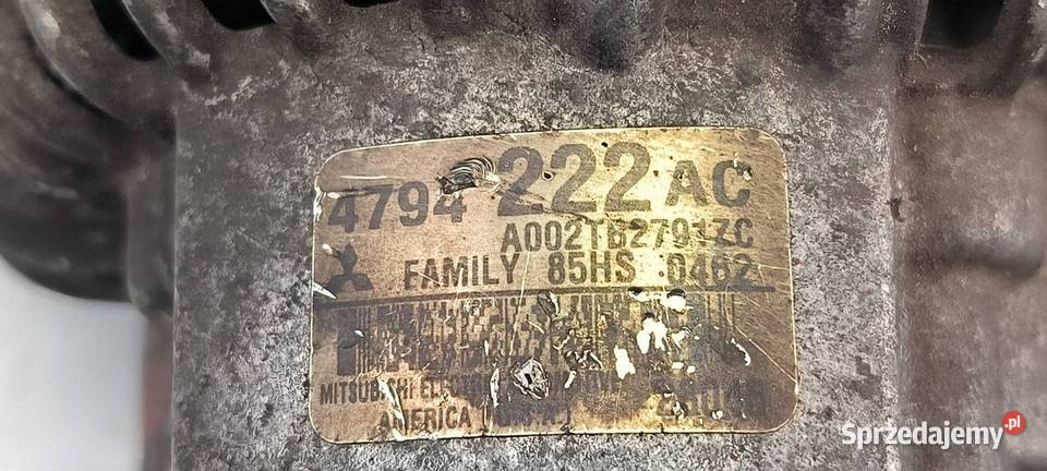 ALTERNATOR CHRYSLER PT CRUISER 4794222AC Motoryzacja Lipno sprzedam