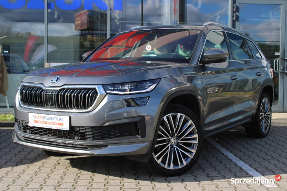 Skoda Kodiaq 2022r Fvat23 Kamera360 HAK FullLED śląskie Bielsko-Biała