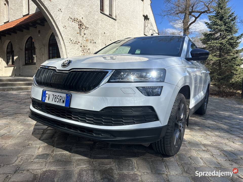 Skoda Karoq Navi kamera biała perła serwisowana Gdańsk