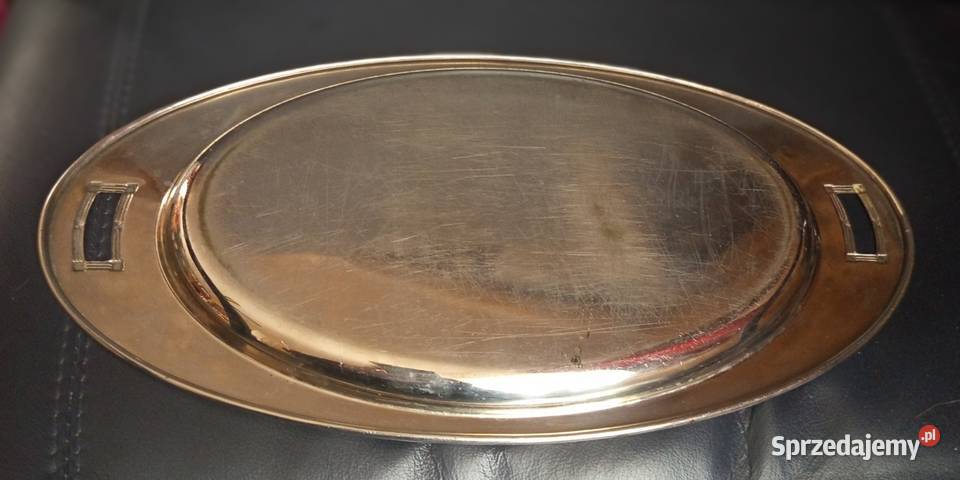 Taca Półmisek owalny platerowany Tace i stoliki Nakło nad Notecią