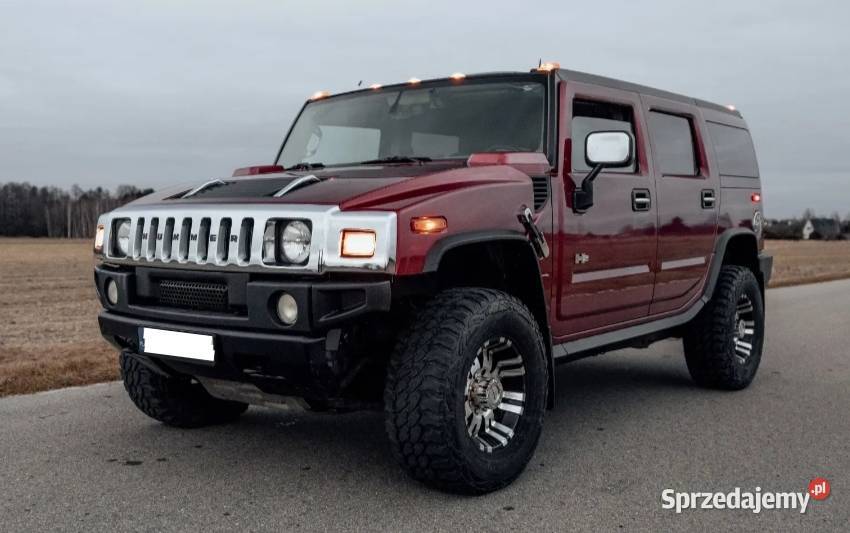 HUMMER H2 60 V8 Vortec 325 BENZYNA GAZ jeden Rok produkcji 2003 Rzeszów sprzedam