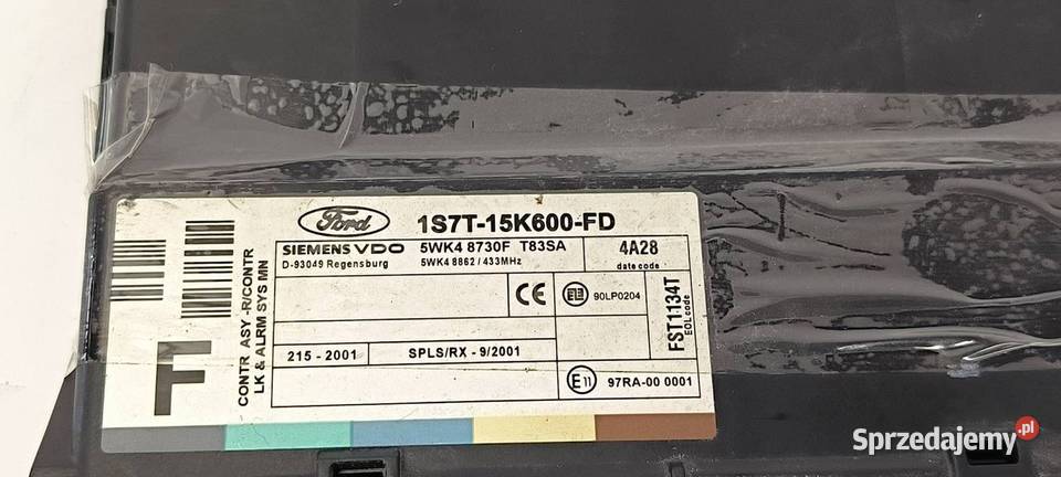 MODUŁ FORD FOCUS MK1 1S7T15K600FD Lipno