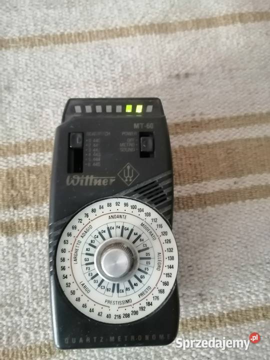 kwarcowy metronom WITTNER MT60 klasyczna dolnośląskie Legnica