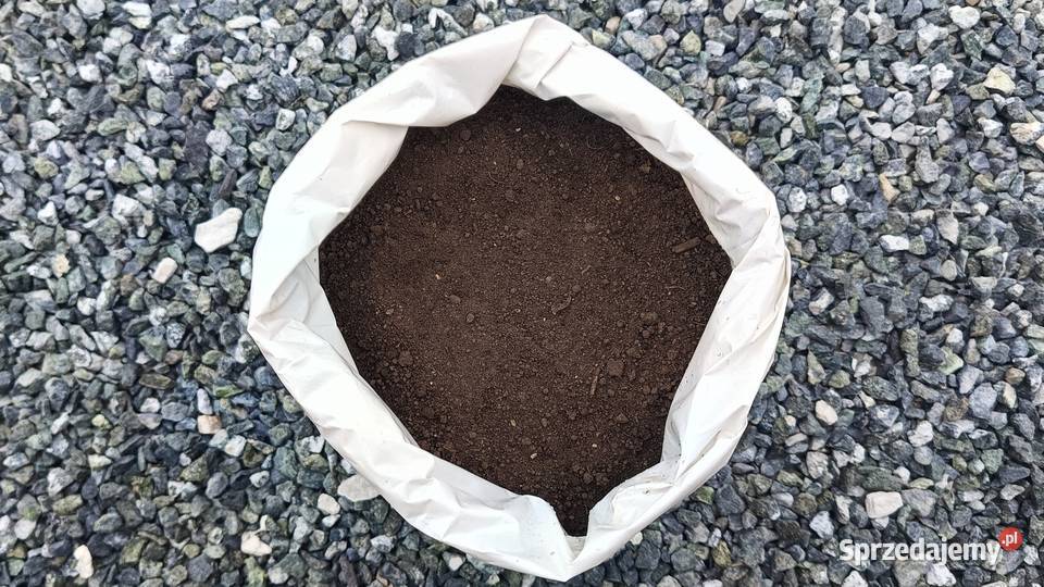 Ziemia przesiewana piasek 02 worek Dostawa pod Ziemia wielkopolskie Kórnik sprzedam