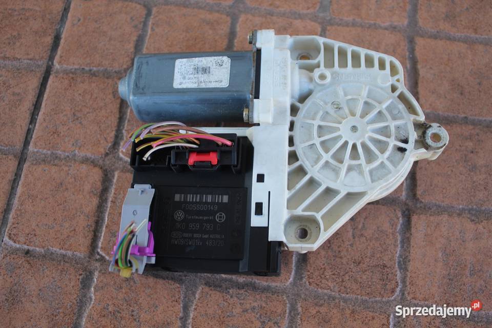 SILNICZEK SZYBY LEWY PRZÓD SEAT ALTEA 1K0959793C