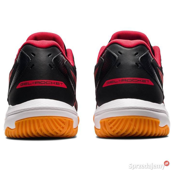 ASICS GelRocket 10 Black Electric Red Gdańsk