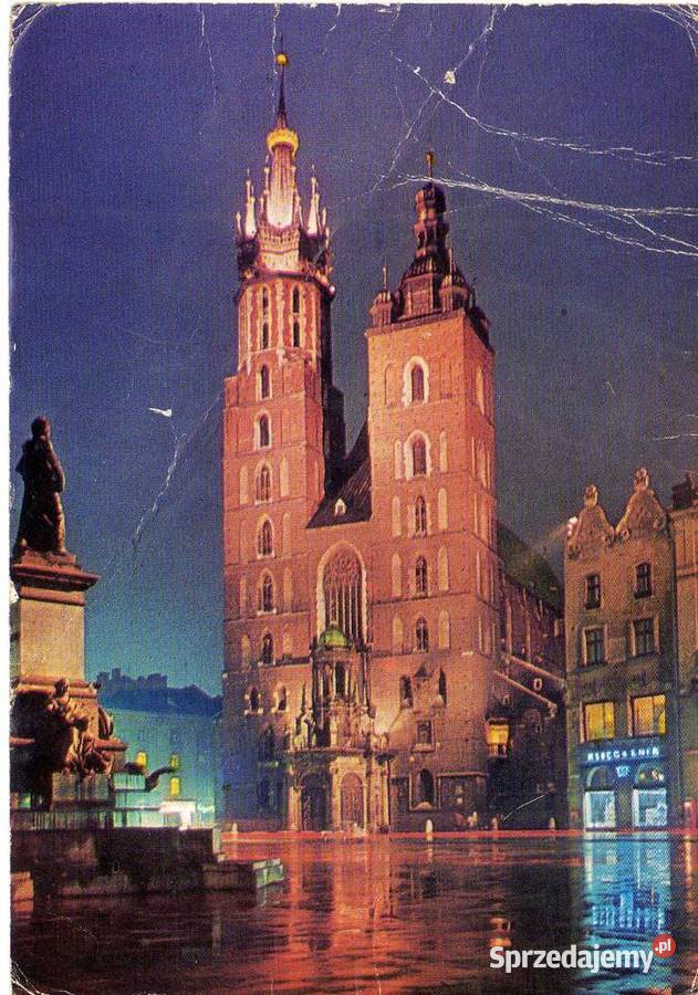 KRAKÓW RYNEK GŁÓWNY POMNIK ADAMA MICKIEWICZA Krynki